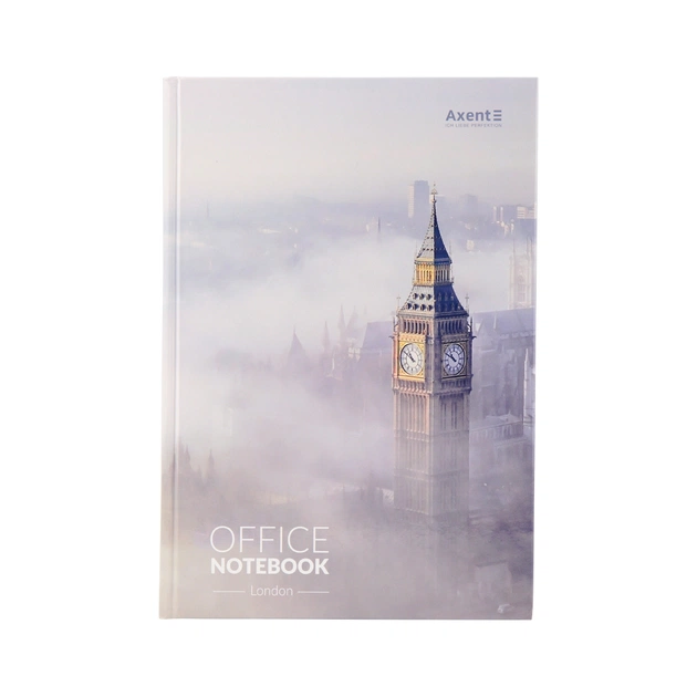 Канцелярская книга Axent London А4 в твердой обложке 192 листа клетка (8423-21-A) - изображение 1