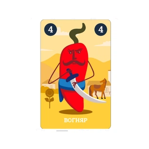 Настільна гра Lord of Boards Круті Перці (Chili Mafia) - набір промокарт Вогняр (LOB22041UA) зображення 1