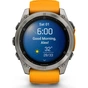 Смарт-годинник Garmin fenix 8 51mm, AMOLED, Saph, Ti/Bare/Grpht, SparkOrg/GrphtBd, (010-02905-11/010-02905-53) - зменшене зображення 7