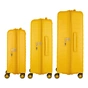 Набір валіз 2E Aero (L+M+S), бурштиново-жовті (2E-SPP-AERO-SET3-AY) - зменшене зображення 5