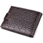 Гаманець Canpellini З натуральної шкіри Коричневий (21513) - зменшене зображення 2