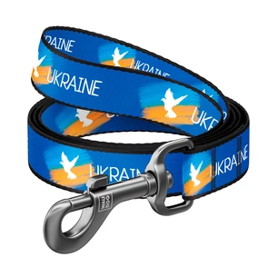 Повідець для собак WAUDOG Nylon "Прапор" L-XXL 25 мм х 122 см (4925-0229) зображення 1