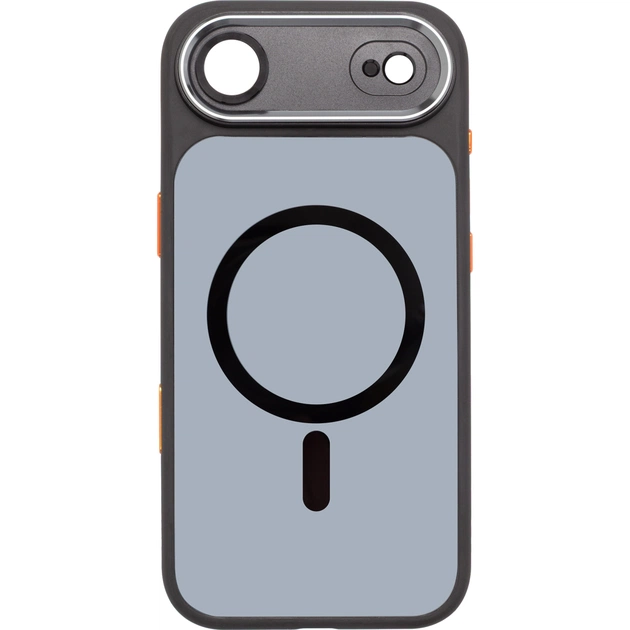 Чохол до мобільного телефона Armorstandart Unit MagCase SE Apple iPhone 17 Air Black Orange (ARM86326) - зображення 1