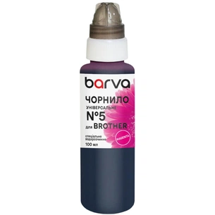 Чорнило Barva Brother universal 5 100 мл, magenta (BU5-481e) зображення 1