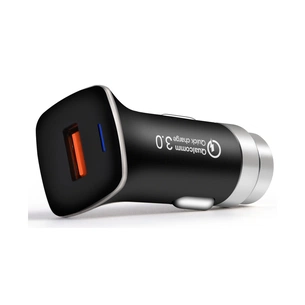 Зарядний пристрій XoKo CQC-100 1 USB Qualcom 3.0 3.1A Bla (CQC-100-BK) зображення 1