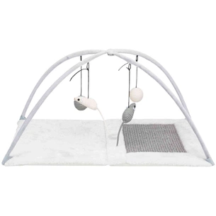 Килимок для тварин Trixie ігровий з дряпкою 60х33х42 см Графіт/світло-сірий (4047974431146) зображення 1