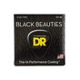 Струни для гітари DR Strings Black Beauties Electric - Medium (10-46) (BKE-10) - зменшене зображення 1