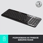 Клавіатура Logitech K360 Wireless UA Black (920-003080) - зменшене зображення 3