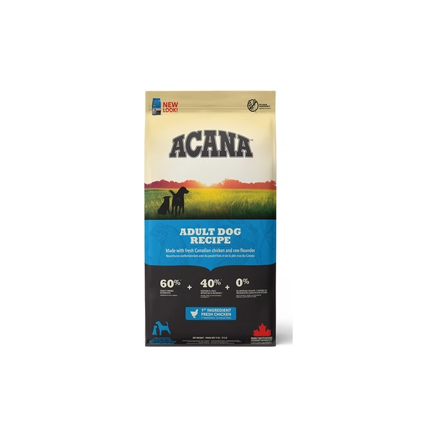 Сухой корм для собак ACANA Adult Dog Recipe 17 кг (0064992525170) - изображение 1