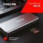 Порт-реплікатор Canyon DS-12, 13 in 1 USB-C hub, 2*HDMI, Gigabit Ethernet, VGA, 3*USB3.0, PD/100W, 3.5mm audio jack (CNS-TDS12) - зменшене зображення 5