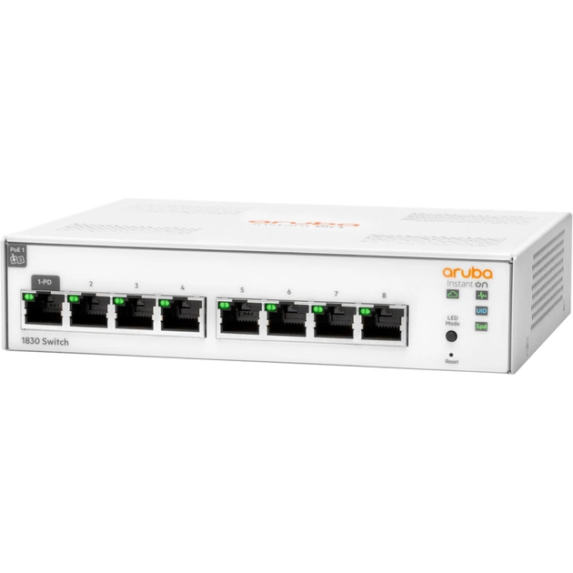 Комутатор мережевий HP 1830-8G (JL810A) - зображення 1