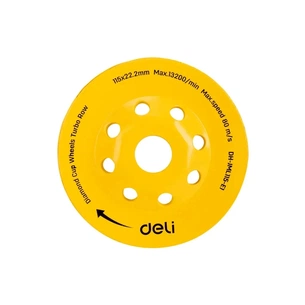 Чашка шліфувальна Deli алмазна 115 x 22,2 (20) мм (EDH-JML115-E1) зображення 1