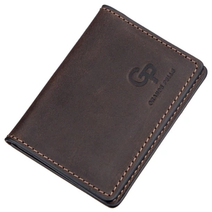 Кардхолдер Grande Pelle Обкладинка для водійських прав шкіряна Коричнева (11186) изображение 1