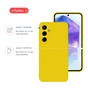 Чехол для мобильного телефона Intaleo Silicone Samsung Galaxy A55 Yellow (1283126600258) - уменьшенное изображение 3