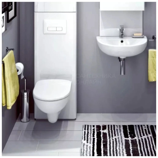 Панель змиву Geberit Delta50 білий (115.119.11.1) - picture 5