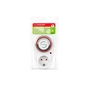 Таймер-розетка EUROELECTRIC 16A/3680W 24Н, White (ST-16A/3,68kW(M)) - зменшене зображення 2