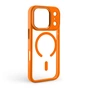 Чохол до мобільного телефона Armorstandart Unit-C MagCase Apple iPhone 17 Pro Orange + Black Button Set (ARM90588) - зменшене зображення 2