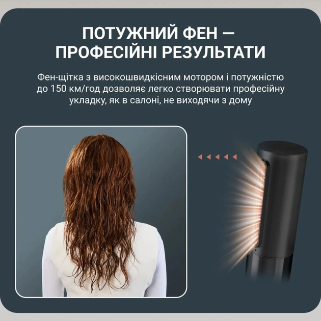 Фен-щітка Rowenta UB9820E0 - picture 7