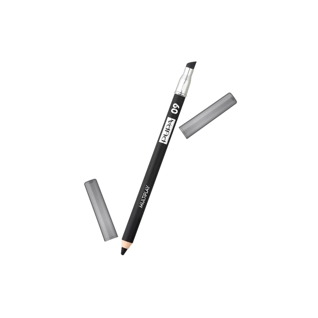 Олівець для очей Pupa Multiplay Eye Pencil 09 - Deep Black (8011607069644) - picture 1