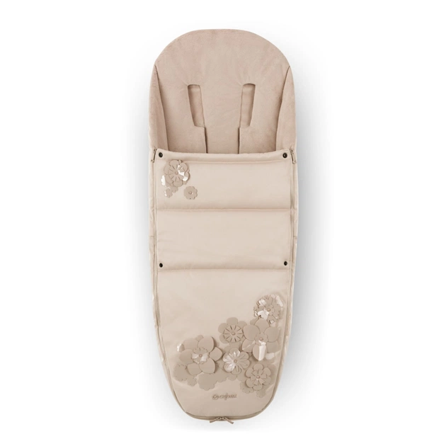 Чохол для ніг Cybex Platinum Simply Flowers Beige (522000057) - зображення 1