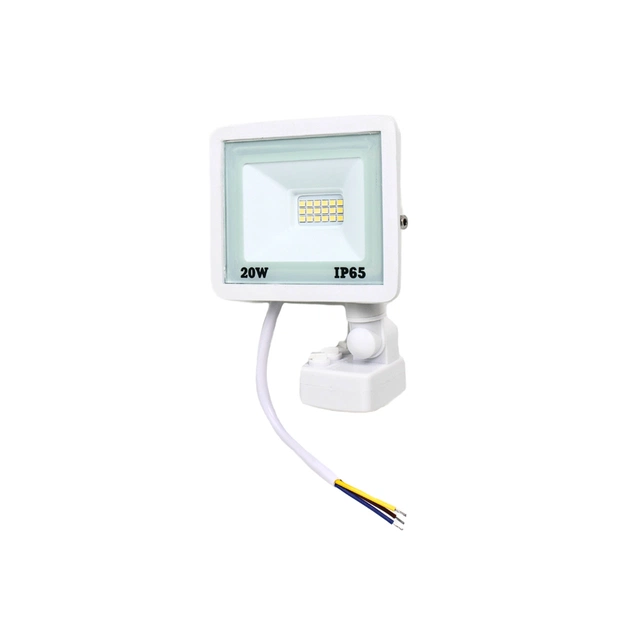 Прожектор Lightwell LW-FL-W-20-S 20 W з датчиком руху - изображение 1