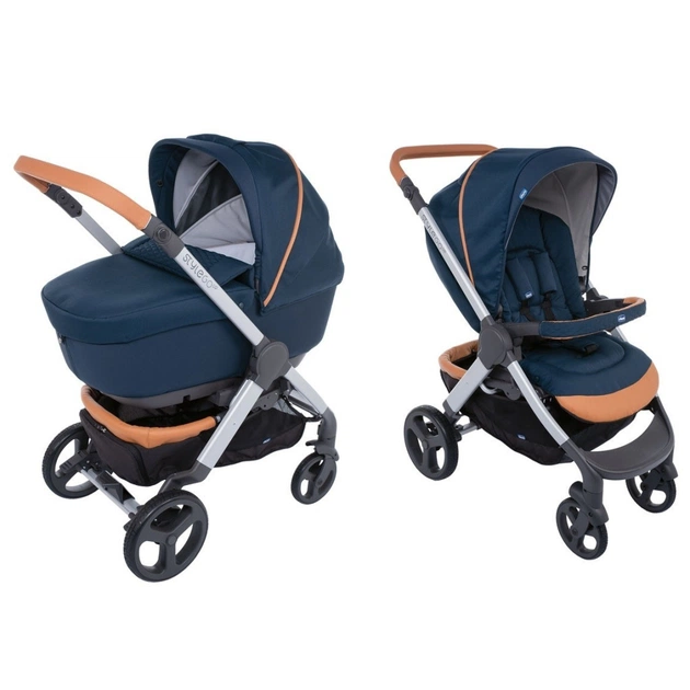 Коляска Chicco Duo StyleGo Up Crossover Синя (79223.44) - изображение 1