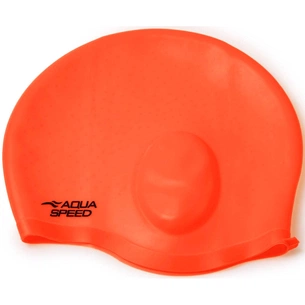 Шапка для плавання Aqua Speed Ear Cap Comfort 9896 289-75 червоний OSFM (5908217698964) зображення 1