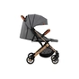 Коляска MoMi Estelle grey/gold (WOSP00018) - зменшене зображення 4