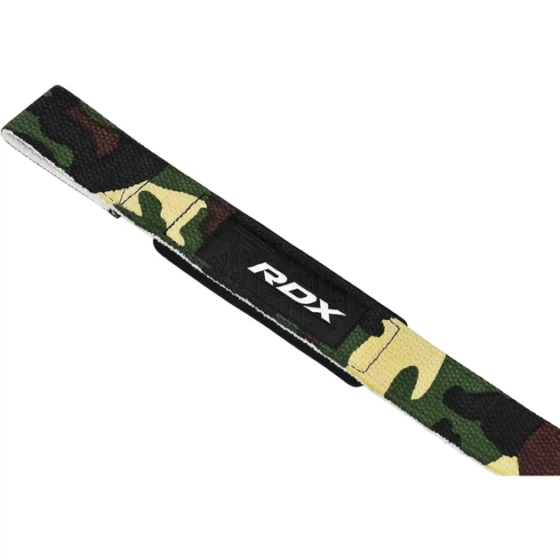 Кистьові лямки RDX W1 Gym Single Strap Camo Green Plus (WAN-W1CGN+) - picture 4