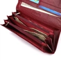 Гаманець ST Leather З кишенею для телефону з натуральної шкіри Бордовий (23069) - уменьшенное изображение 7