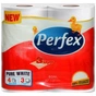 Туалетная бумага Perfex Pure White 3 слоя 4 рулона (8600101745477) - уменьшенное изображение 1
