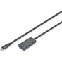 Дата кабель USB 3.2 AF to USB-C 10.0m Gen1 Active 5G Digitus (DA-73111) - зменшене зображення 1