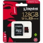 Карта пам'яті Kingston 128GB microSDXC class 10 UHS-I U3 (SDCR/128GB) - зменшене зображення 3