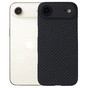 Чохол до мобільного телефона BeCover FIBRA Carbonite MagSafe Apple iPhone 17 Air Black (715407) - зменшене зображення 1