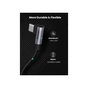 Дата кабель USB-C to USB-C 2.0m 5A 100W US335 90-degree Space Gray Ugreen (70698) - зменшене зображення 4