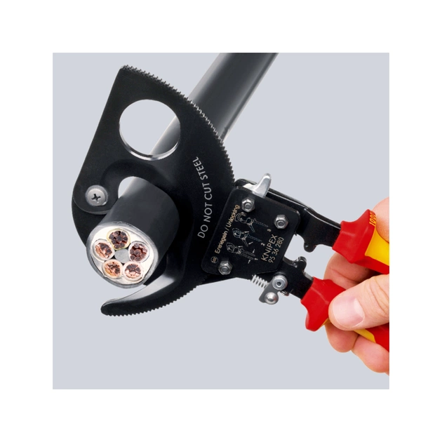 Кабелеріз KNIPEX 52мм / 380мм.кв, 280мм (95 36 280) - picture 4