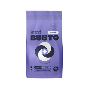 Пральний порошок Busto Color Ніжна лаванда 1.5 кг (4820178065399) зображення 1