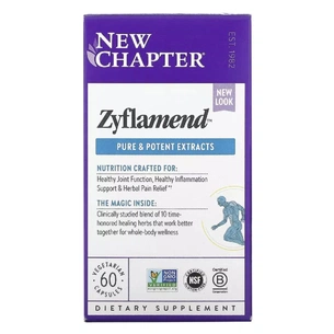 Витаминно-минеральный комплекс New Chapter Противовоспалительный Комплекс, Zyflamend, 60 гелевых капс (NCR-90074) изображение 1