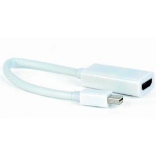 Перехідник Mini DisplayPort to HDMI Cablexpert (A-mDPM-HDMIF-02-W) зображення 1