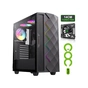 Корпус для ПК Gamemax DIAMOND CP BK - уменьшенное изображение 12
