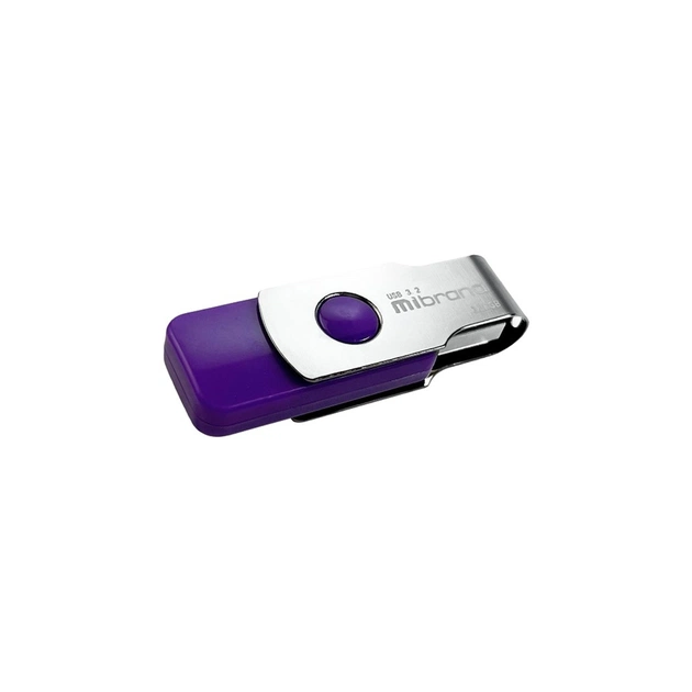 USB флеш накопичувач Mibrand 128GB Lizard Purple USB 3.2 (MI3.2/LI128P9DU) - изображение 1
