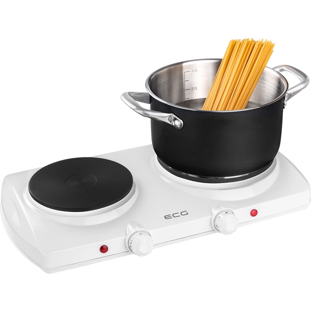 Настільна плита ECG EV 2512 White - picture 6