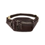 Сумка Vintage Поясна об'ємна чоловіча Коричнева (14860) - зменшене зображення 1