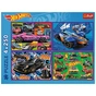 Пазл Trefl Hot Wheels Гоновчний автомобіль 4х 250 елементів (5900511133127) - зменшене зображення 6