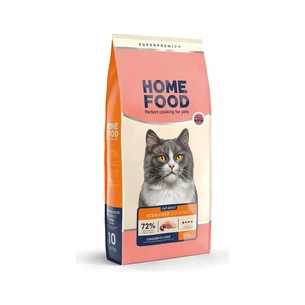 Сухий корм для кішок Home Food For sterilised з куркою та лівером 400 г (4820235020118) зображення 1
