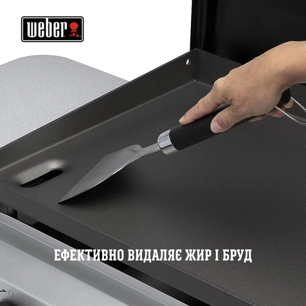 Аксесуар для барбекю Weber скребок для планчі (6781) - picture 5