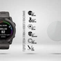 Пленка защитная Armorstandart Matte hydrogel Garmin Fenix 7X Sapphire Solar 51mm 6 pcs (ARM92007) - уменьшенное изображение 2