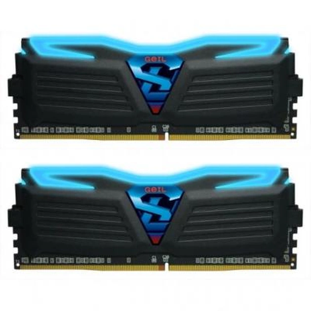 Модуль пам'яті для комп'ютера DDR4 8GB (2x4GB) 2666 MHz Super Luce Geil (GLB48GB2666C15DC) - зображення 1