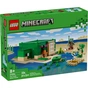 Конструктор LEGO Minecraft Пляжний будинок у формі черепахи 234 деталей (21254) - зменшене зображення 1