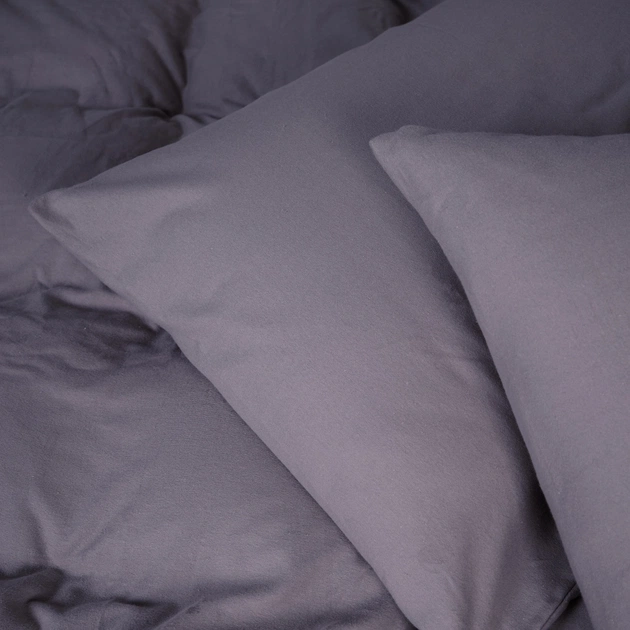 Постільна білизна MirSon 001 Ash grey Фланель 143х210 Полуторний (2200009648199) - picture 7